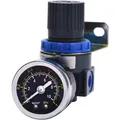 Druckregler für Druckluftkompressor Werkzeug mit Manometer und Stahlgriff