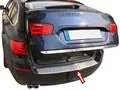 RECAMBO Ladekantenschutz Edelstahl kompatibel für BMW 5er F11 Touring | 2010-2017 - matt gebürstet mit Textur - Styling und Schutz für die Stoßstange