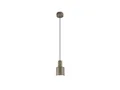 TRIO Leuchten LED Pendelleuchte, Dimmfunktion, LED wechselbar, Warmweiß, klein-e Lampe für über-n Esstisch und neben Bett hängend Ø 12cm