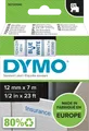 DYMO D1 45014 - DYMO D1 Schriftband, 12mm, blau/weiß