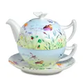 Tea for One - Set "Papillon" 4-teilig TeaLogic Geschenkset