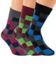 RS. Harmony 6 Paar bunte Socken Baumwolle Herren Übergröße 47-54 Baumwolle Softrand Quadrate (DE/NL/SE/PL, Numerisch, 52, 54, Große Größen, Tall, Quadrate)