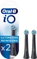Braun Oral-B iO Aufsteckbürsten Ultimative Reinigung 2er BLACK