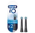Oral-B Aufsteckbürsten iO Ultimative Reinigung schwarz (2 Stück) 319832 Aufsteckbürsten