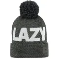 Barts Damen Mütze Woman Lazy Beanie One Size Happy,Lazy - Black, Dark Heather / Farbe: Dark Heather