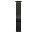 Apple Watch Milanese Armband für Watch Ultra 49mm Titan Schwarz (S)
