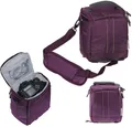 Navitech Purple Camcorder Bag For Sony Handycam FDR-AX43 4K Ultra HD Camcorder