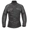 ROLEFF RACEWEAR Motorradjacke Reno RO 70i, schwarz/grau, L, 7014