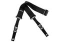 DIMARZIO 2 Inch Nylon ClipLock Guitar Strap  Black