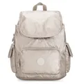 kipling Basic Plus Eyes Wide Open City Pack S Backpack Metallic Glow Neu