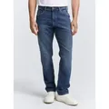 TOM TAILOR Straight-Jeans Jeanshosen TTMARVIN STRAIGHT Jeans blau W30/L34