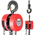 VEVOR Kettenzug 1T Hebezug Flaschenzug 3m Hub Kettenflaschenzug mit G70-Kette
