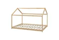 en.casa Hausbett, »Cerro« Kinderbett 120x200cm Holzfarben