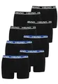 HEAD Herren Boxer Boxershort Unterhose 8er Multi-Pack, 841001001, Farbe:Black/Black Blue, Bekleidungsgröße:S