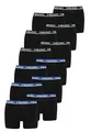 HEAD Herren Basic Boxer Pant Shorts Unterwäsche Unterhose 12 er Pack, Farbe:Black/Black Blue, Bekleidungsgröße:S