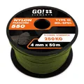 Paracord 550 Typ III | ø 4mm - 11 Kerne - max. 250 kg | 100% Nylonschnur - reißfest & extrem stabil | Nylonseil, Allzweckseil, Reepschnur & Outdoor Seil