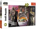 Puzzle 300 elementów. Star Wars Mandalorian. Tajemniczy Baby Yoda