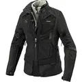 Spidi 4 Season Evo H2Out Damen Motorrad Textiljacke, schwarz-grün, Größe XL