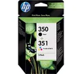 HP SD 412 EE Tintenpatronen No. 350 und 351