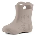 Ladeheid Eva federleichte Kinder Gummistiefel für Jungen und Mädchen Regenschuhe LA-CA-01 Hellbeige, 32/33 EU