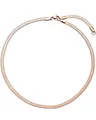 Purelei I'lalo Choker (Roségold) – Elegante Kette aus 18K vergoldetem Edelstahl – Verstellbare Länge 35/40 cm – Schmuck inspiriert von Hawaii – Designed in Germany
