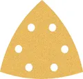 Bosch EXPERT C470 Schleifpapier für Deltaschleifer, 93 mm, K 80, 5 Stück Körnung: 80