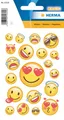 HERMA 15325 10x Sticker MAGIC Happy Smile, Transpuffy