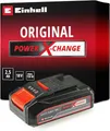 Original Einhell System Akku Power X-Change (Lithium Ionen Akku, 18 V, 2.5 Ah, proaktives Batteriemanagement, angepasste Ladezyklen, passend für alle Power X-Change Geräte)