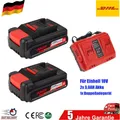 2Stück Für Original Einhell 18V 3.0AH Akku&Ladegerät Power X-Change Lithium DE