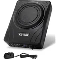 VEVOR Untersitz-Auto-Subwoofer 300W Schlankes Aktives Subwoofer-System 203mm