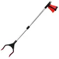 Blosta Greifzange Greifer Rot faltbar 81/42cm Greifer für Senioren, Müllgreifer