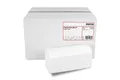 Papierhandtücher für Spender | Zellstoff hochweiß, 2-lagig, 25 x 23 cm | 3.000 Blatt verpackt in 12 x 250 Blatt | praktischer V-Falz für Handtuchspender in Toiletten, Büros, Praxen und Studios