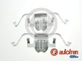 AUTOFREN D42920A Bremsbelag Montagesatz Hinten für BMW 5 E60 E61 6 E63 E64 X5
