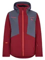Ziener Herren TAFAR Ski-Jacke/Snowboard-Jacke | atmungsaktiv, wasserdicht, red cabin, 50