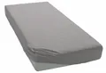 Otto Home Spannbettlaken "BLACKBERRY in BASIC und PREMIUM Qualität, 100% Baumwolle", grau, B/L: 180cm x 200cm, 1 Stk., Jersey (110 g/m²), 180x200 28cm