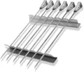 Enders Schaschlikspieße Edelstahl Set, BBQ Grill Zubehör, 42x15x3 cm