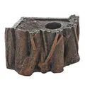 Hobby Liana Corner M Baumstumpf mit Deckel Höhle Wet Box Reptilien Terrarium TOP