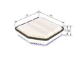 NEU - BOSCH F026400176 Luftfilter für LEXUS TOYOTA