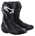 Stiefel Alpinestars Supertech R Boots Gr. 43 EU Black Racing Motorradstiefel