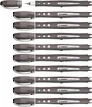 STABILO Tintenroller worker+ colorful Medium Schwarz 10er Pack 0,5mm Schreibset