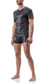 MANSTORE M510 V-Neck Tee Regular - hauchdünne, seidenmatte Mikrofaser - Fb. Black - Gr. XXL - Limitierte Kollektion