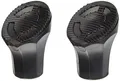 Prophete Kappen Plastikfuß für Fahrradständer, Kunststoff-Füße, Stützschuhe, Farbe schwarz