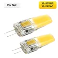G4 LED 12V 24V AC/DC Warmweiß 2700K 2,5W 2er Set Stiftsockel  240lm  dimmbar