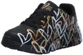 Skechers JGoldCrown: UNO Lite - Metallic 314067L-BKGD, Girl Sneakers,Sports Shoes, Black, 32 EU