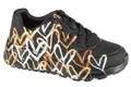 Sneaker für Mädchen, Skechers JGoldCrown: Uno Lite - Metallic, Schwarz