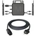 Marstek Wechselrichter M2-800 Watt, 800 W für Balkonkraftwerke, WiFi, APP, Schuko-Anschlusskabel 3m, Ideal für Balkonkraftwerke