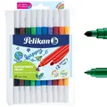 Colorella Duo C407 Doppelseitige Marker 10 Farben Pelikan 973172