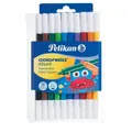 10 Pelikan Colorella Filzstifte farbsortiert Doppelfasermaler