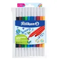 Pelikan Happy Corella  Duo Fasermaler-Filzstifte-Faserstift- 10 Farben Neu & OVP