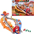 Mattel Disney Pixar Cars Spielset, Lightning McQueen, Chicks Hicks und 2 Boxencr